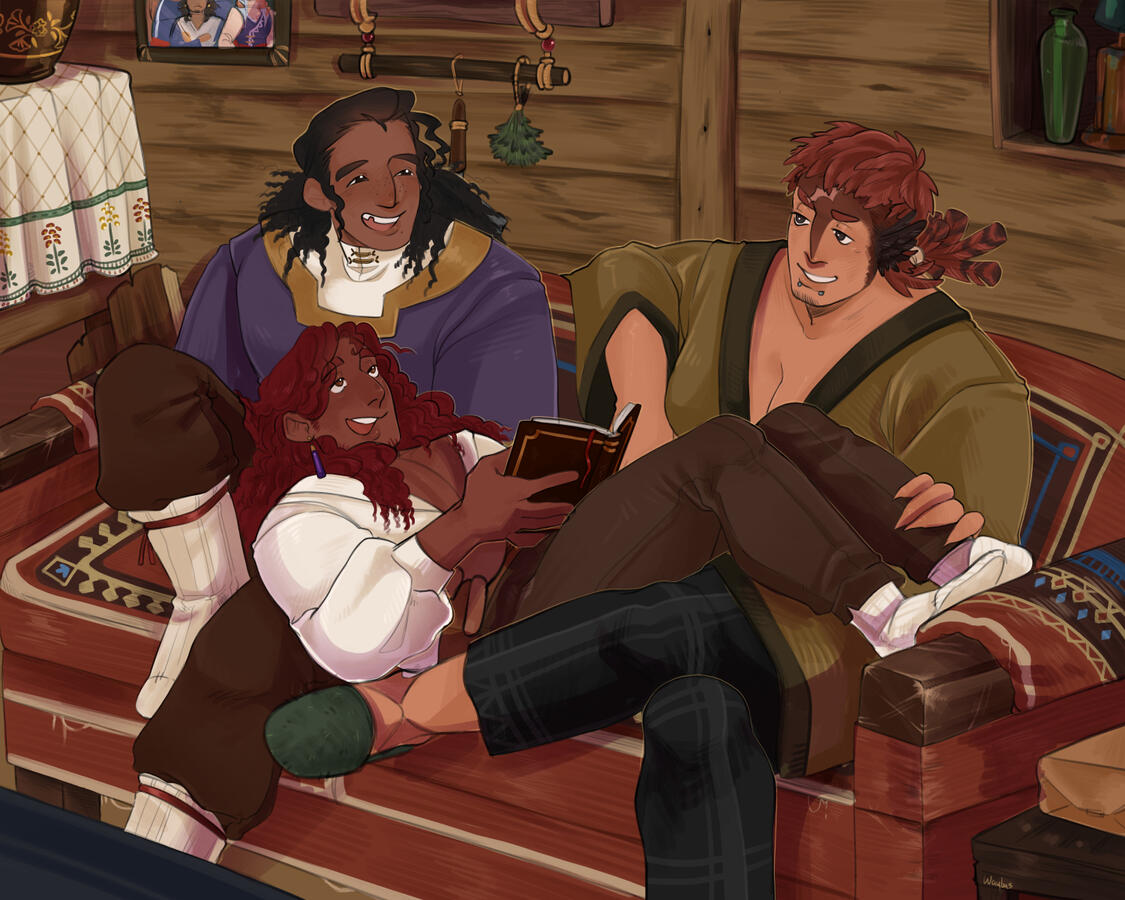 Oc: Kaine (Eddie -Cevdraws Conan- Neal-Illustrator)